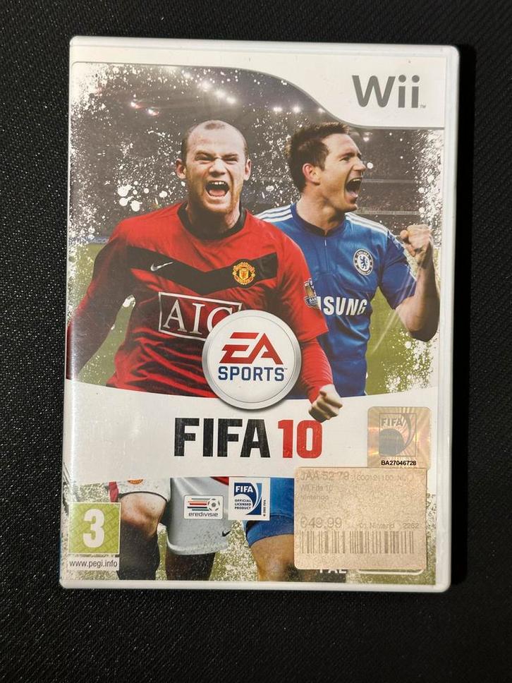 Fifa 10 Wii Game Compleet - Nintendo Wii, Spelcomputers en Games, Games | Nintendo Wii, Zo goed als nieuw, 1 speler, Vanaf 3 jaar