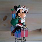 Disney Mickey treetopper kerstpiek, Ophalen of Verzenden, Mickey Mouse, Zo goed als nieuw, Beeldje of Figuurtje