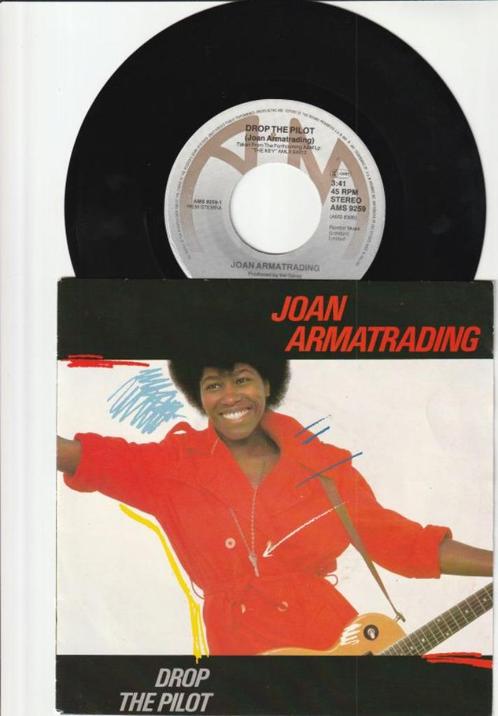 JOAN ARMATRADING - DROP THE PILOT / BUSINESS IS BUSINESS 7'', Cd's en Dvd's, Vinyl Singles, Zo goed als nieuw, Single, Pop, 7 inch