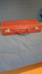 Vintage meer dan honderd jaar oud leren koffertje, Sieraden, Tassen en Uiterlijk, Koffers, Ophalen of Verzenden, Zo goed als nieuw