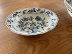 Blue Danube diepe schaal ovaal (broodschaal), Ophalen of Verzenden