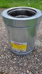 Poujoulat schoorsteenkanaal ZI dubbelwandig 150 mm, Ophalen, Nieuw, Zink, Minder dan 2 meter