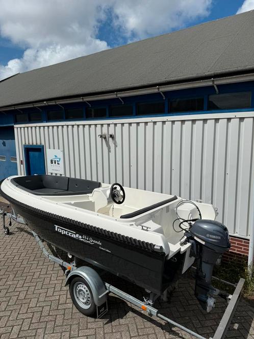Prachtige topcraft 484 grande 2018 yamaha vaarklaar, Watersport en Boten, Sloepen, Zo goed als nieuw, Tot 10 pk, 3 tot 6 meter
