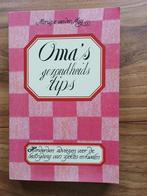 Oma's gezondheidstips     Monique van der Meij, Ophalen of Verzenden, Zo goed als nieuw, Dieet en Voeding, Monique van der Meij