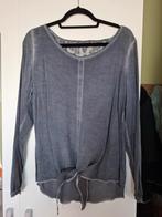 Grijs shirt met kanten inzet Miss Etam maat M., Maat 38/40 (M), Ophalen of Verzenden, Zo goed als nieuw, Miss Etam