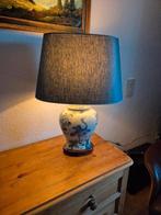 Vintage tafel lamp schemerlamp porselein keramiek, Huis en Inrichting, Lampen | Tafellampen, Ophalen, Zo goed als nieuw, Minder dan 50 cm