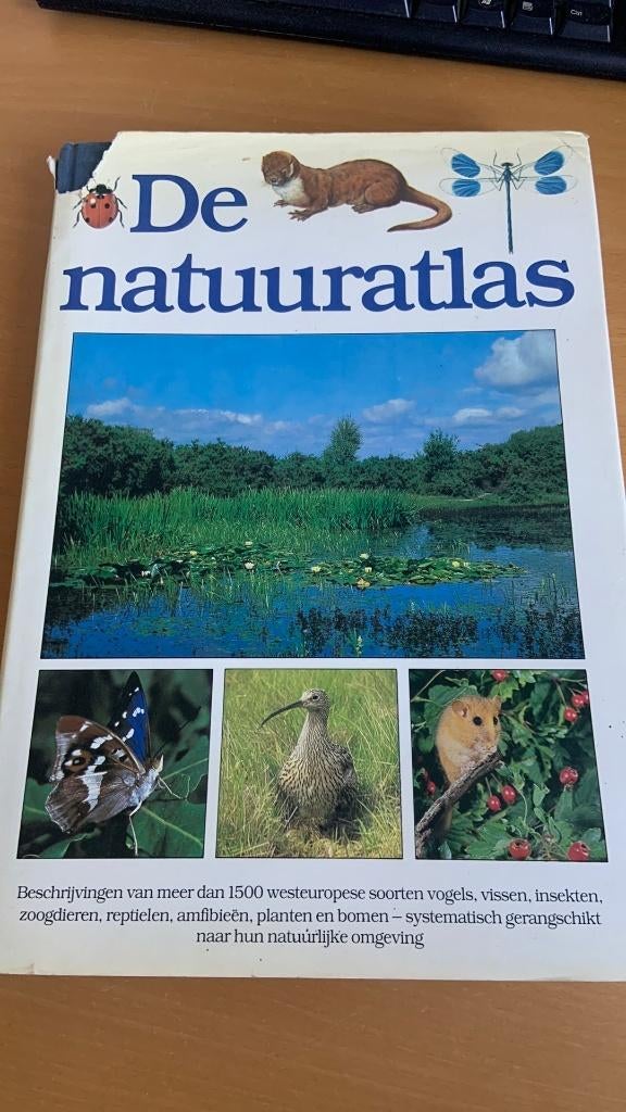 De natuuratlas - Han Honders, Boeken, Ophalen of Verzenden, 1800 tot 2000, Nederland, Landkaart