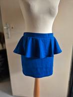 Terranova peplum rokje maat L, Blauw, Maat 42/44 (L), Ophalen of Verzenden, Zo goed als nieuw