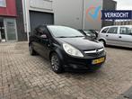 Opel Corsa VERKOCHT 1.4-16V Enjoy Airco Nw APK Goed Onderhou, Gebruikt, 4 cilinders, Zwart, Handgeschakeld