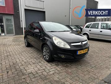 Opel Corsa VERKOCHT 1.4-16V Enjoy Airco Nw APK Goed Onderhou beschikbaar voor biedingen