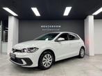 Volkswagen Polo 1.0 Stoelverwarm | Carplay | Cruise | Lane |, Auto's, Volkswagen, Voorwielaandrijving, Stof, Zwart, Wit