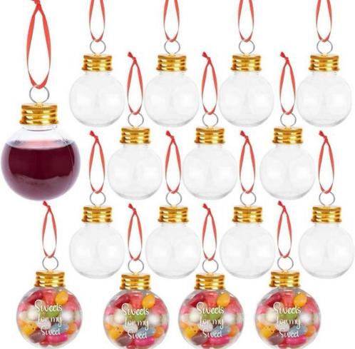 Transparante (kerst)ballen, Hobby en Vrije tijd, Knutselen, Nieuw, Overige typen, Ophalen of Verzenden