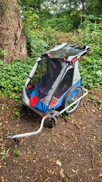Fietskar /bike trailer deluxe trek beschikbaar voor biedingen