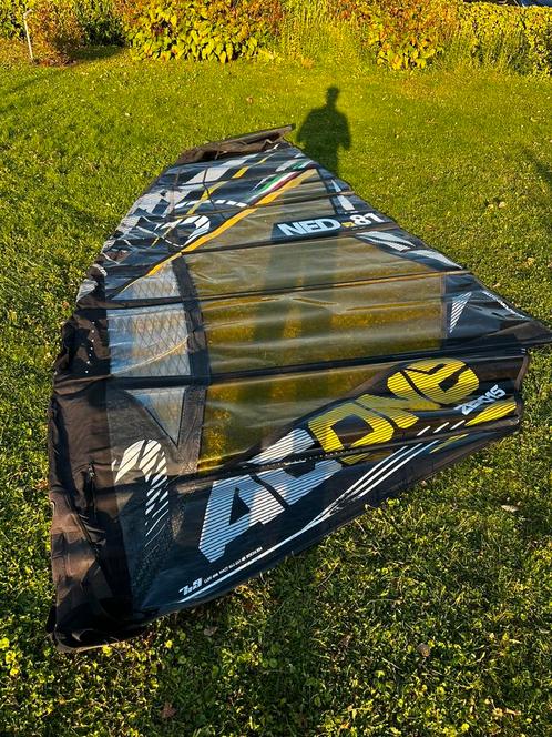 Point 7 ac one / Northsails warp / neilpryde / mast,pak, Watersport en Boten, Windsurfen, Zo goed als nieuw, Zeil, Minder dan 250 cm