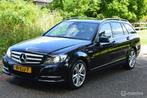 Mercedes C-klasse Combi Diesel Facelift 2012 AUT Avantgarde, Automaat, Achterwielaandrijving, 4 cilinders, Zwart