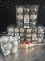 Kerstballen, slingers en piek van glas, Diversen, Kerst, Ophalen of Verzenden, Zo goed als nieuw