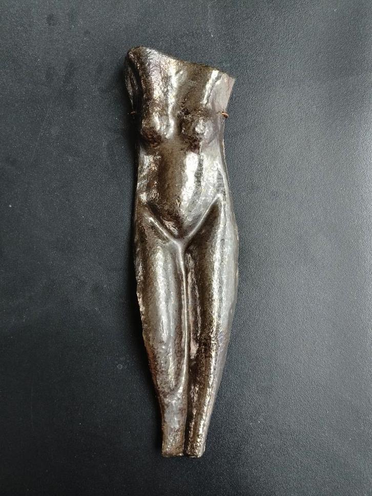 2898 keramiektorso sculptuur abstract vrouwelijk naakt, Antiek en Kunst, Kunst | Beelden en Houtsnijwerken, Ophalen of Verzenden