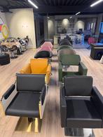 showroommodel knipstoel nieuw kappersstoel kapsalon pomp, Huis en Inrichting, Zwart, Metaal, Nieuw, Ophalen of Verzenden