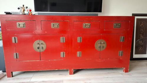 Chinees dressoir, Huis en Inrichting, Kasten | Dressoirs, Gebruikt, 25 tot 50 cm, Ophalen