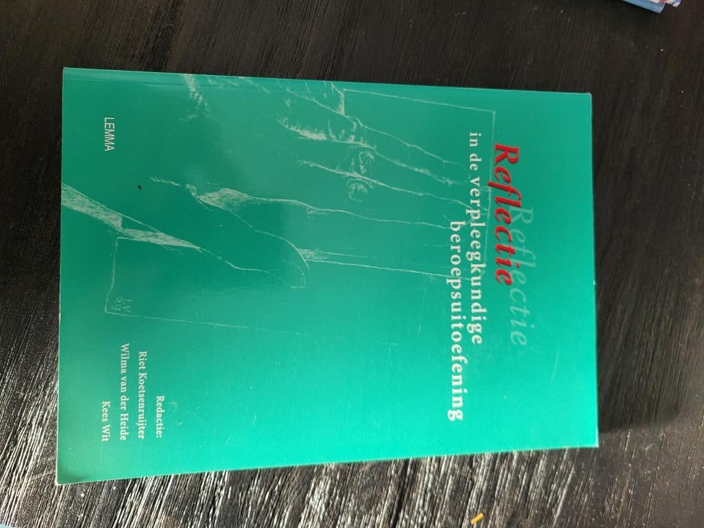 Reflectie in de verpleegkunde - Zo goed als nieuw, Ophalen of Verzenden