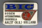 BIC Bosch International Aalst Holland speldje ( W_541 ), Verzenden, Zo goed als nieuw, Merk, Speldje of Pin