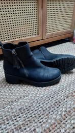 enkellaarsjes lage hak 41, Zwart, Lage of Enkellaarzen, Ophalen of Verzenden, Zo goed als nieuw