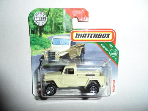Matchbox - Jeep Willys 4x4 (beige) 1:64, Hobby en Vrije tijd, Modelauto's | Overige schalen, Nieuw, Auto, Ophalen of Verzenden