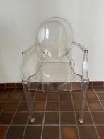 Design Louis Ghost stoel van Kartell Philippe Starck, Kunststof, Gebruikt, Pastoe gispen wegner mogensen mid century artifort
