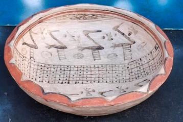 Berberse schaal. Marokko. Ca 1850. 27/6.cm. *Zie tekst  beschikbaar voor biedingen