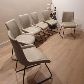 eetkamerstoelen 6 stuks