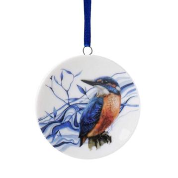 IJSVOGEL HANGER - THE BEAUTY - HEINEN DELFTS BLAUW beschikbaar voor biedingen