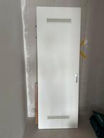 Deur meterkast wit 232x82, Ophalen, Gebruikt, 80 tot 100 cm, 215 cm of meer