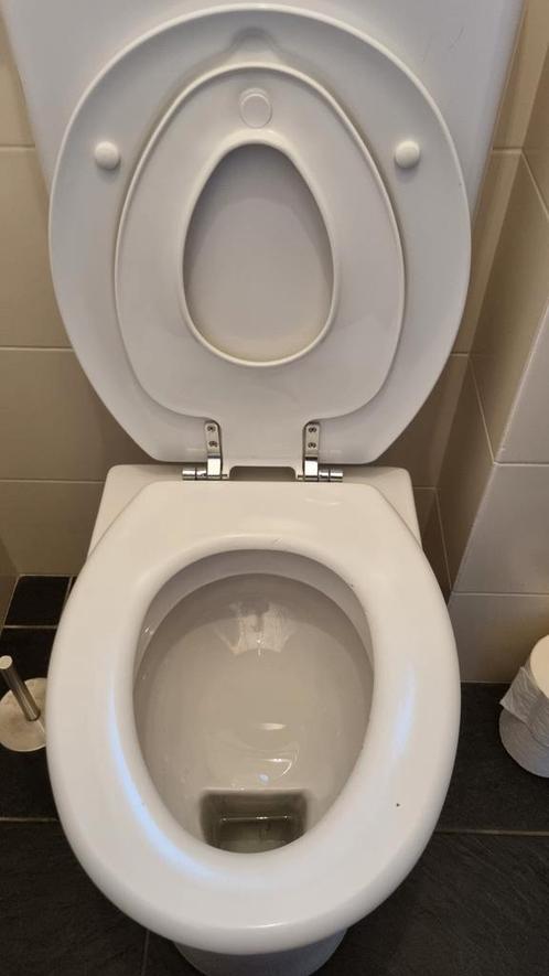 WC bril met verkleiner - Bemis next step, Doe-het-zelf en Verbouw, Sanitair, Toilet, Ophalen of Verzenden