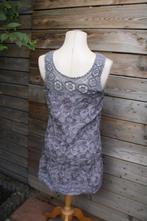 Jurk grijs gehaakt Tredy mt 42 Vaste prijs AANBIEDING, Ophalen of Verzenden, Zo goed als nieuw, Knielengte, Grijs