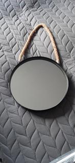 Mooie ronde spiegel met touw koord, Huis en Inrichting, Woonaccessoires | Spiegels, Ophalen of Verzenden