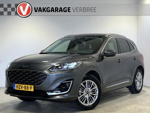 Ford Kuga 2.5 PHEV Vignale | Luxe lederen Vignale bekleding, Auto's, Ford, Bedrijf, Te koop, Kuga, ABS, Achteruitrijcamera, Airbags