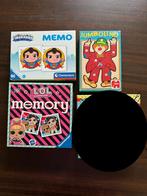 3 spelletjes: L.O.L. Memory, Superhelden Memory, Jumbolino, Hobby en Vrije tijd, Gezelschapsspellen | Bordspellen, Een of twee spelers