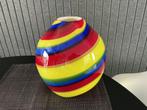 Kleurrijke Vintage Vaas - Eyecatcher voor je Interieur, Ophalen of Verzenden
