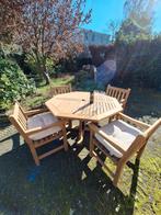 Gloster tuinset, Ophalen, 4 zitplaatsen, Gebruikt, Tuinset