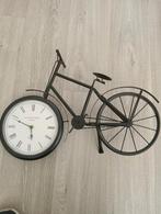 Fiets met Klok metaal zgan kleur zwart, Huis en Inrichting, Ophalen of Verzenden, Zo goed als nieuw