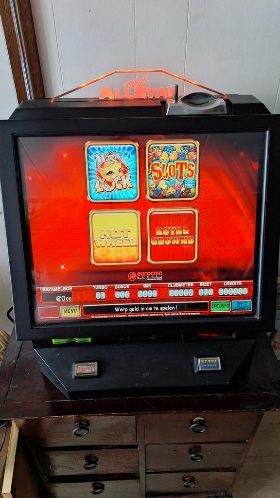 Allstar mini bartop gokkast, Hobby en Vrije tijd, Overige Hobby en Vrije tijd, Zo goed als nieuw, Ophalen of Verzenden