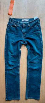 Levi’s Mid Rise Straight Demi Curve Fit W28 L32 blauw, Levi’s, Ophalen of Verzenden, Blauw, W28 - W29 (confectie 36)