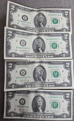 Amerikaanse 2 Dollar Biljetten - Verzamelaarsitem, Ophalen of Verzenden, Buitenland, Bankbiljetten