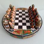 Peruaans schaak setje., Ophalen of Verzenden, Gebruikt