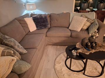 Hoekbank Ektorp Ikea. Grijs. - afbeelding 5