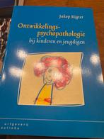 Ontwikkelingspsychopathologie - Rigter, Ophalen of Verzenden, Zo goed als nieuw, Ontwikkelingspsychologie