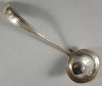 zilveren Juslepel parelrand massief 835 zilver, Antiek en Kunst, Ophalen of Verzenden, Zilver