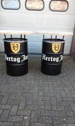Statafels van een dekselvat met het hertog jan logo, Huis en Inrichting, Ophalen