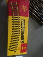 Fleischmann 1703 Rails H0 - 19 Stuks, Gebruikt, Gelijkstroom, Fleischmann, Rails