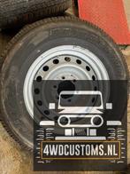 Set banden en stalen velgen Bridgestone dueler H/T 245/70R17, Auto-onderdelen, Ophalen, Gebruikt, -, -